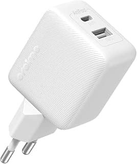شاحن سريع 20 وات مع كابل Type-C إلى Type-C موديل OCW-5203E يدعم PD Quick Charge - أبيض