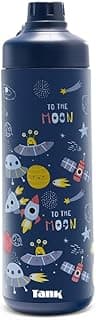 Tank SuperCool Mini, 650ml, Printed Insulated Plastic Bottle, BPA Free, Leakproof - Space Design