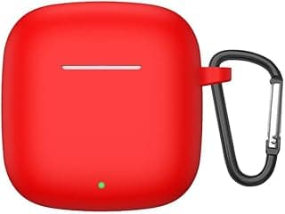Case for Huawei Freebuds Se 2 Gen 2023 Protective Silicone Case with Keychain Cover (Red)