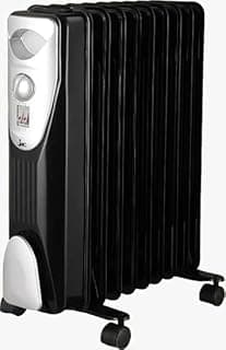 دفاية زيت Jack موديل NGH-329-B بـ 9 ريش ومروحة لتوزيع الحرارة، درجات حرارة متعددة وحماية من السخونة الزائدة
