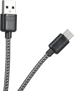 DuraLine 3 (OCD-C32) USB-A to USB-C Charging/Data Cable, 1m, Anti-Tangle Braided Design, High-Tensile Nylon Material, USB 2.0, 480Mbps Data Transfer, Supports 5V/2.4A (12W) Fast Charging, Black