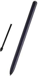 قلم تاتش بديل S pen برأس ناعم، حساس للضغط، متوافق مع جالاكسي تاب S6 لايت (بدون بلوتوث)، قلم أسود ورأس إضافي