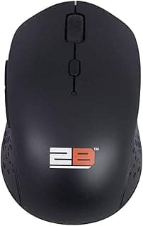 ماوس بلوتوث 3.0 - 5.0 - 2.4 جيجاهرتز مع 800/1200/1600 DPI، أسود