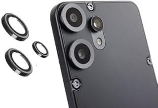 واقي عدسة كاميرا لهاتف Nothing CMF Phone 2 Pro، زجاج مقسى 9H مع إطار ألومنيوم فائق النحافة، غطاء حماية للعدسة