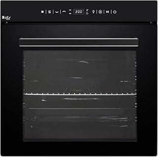 Purity101 Full Electric Digital Touch Built-in Oven, 60cm, 88L Capacity, Made in Turkey - KPT6020EETDB, Black