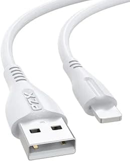 PZX KX 3341 Super Fast USB to Lightning Cable, 5A Quick Charging Data Cable compatible with iOS Devices, 1m Length, White, Model S-05