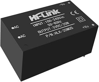وحدة طاقة AC/DC موديل HLK-20M05 بقدرة 5 فولت 4 امبير 20 وات للتركيب على لوحة PCB