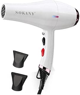سشوار شعر سوكاني 2400 وات، SK-910 - أبيض