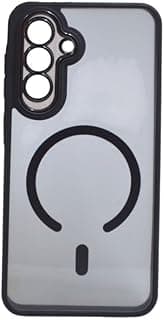 Plastic Back Cover for Samsung Galaxy A56 / A36 - Black & Clear