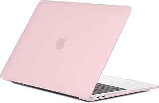 EooCoo Case Compatible for Macbook Air 13 Inch M1 A2337 A2179 A1932 with Retina Display, 2021 2020 2019 2018 Release, Plastic Hard Shell Protective Case, Matte Finish, Pink