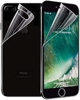 Gelatin Screen Protector Front & Back Full Cover 360 For iPhone 7 - Clear Transparent