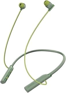OEB-311 Necklace Lite Wireless Neckband Bluetooth Earbuds - Green | Features ultra-long battery life, lightweight ergonomic comfort, and crystal-clear audio output for everyday active use.