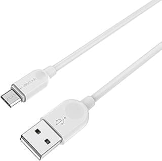 بوروفون كابل مايكرو USB لينك جيت bx14، 1 متر - ابيض