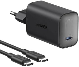انكر شاحن نانو 100 واط مع كابل USB-C الى USB-C - اسود