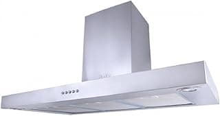 شفاط فلاتو برو من بيورتي 101، شفط 850 متر مكعب/ساعة، 3 سرعات، اضاءة LED، ستانلس ستيل (60 سم)