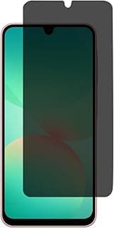 واقي شاشة خصوصية من Al-HuTrusHi متوافق مع سامسونج Galaxy A26 / Galaxy A16 زجاج مقوى [مضاد للتوهج][تغطية كاملة HD][مقاوم للخدش][صلابة 9H]