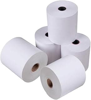 Thermal Cashier Paper Roll 79mm for Printing Bills and Receipts - High Quality and Assorted Sizes (5, 50)