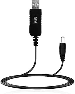 كابل طاقة USB إلى DC للراوتر، من 5 فولت إلى 12 فولت مناسب للراوتر والأجهزة الأخرى (1 متر)