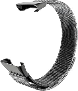 Nopatia سوار معدني بديل متوافق مع Xiaomi Mi Smart Band 7 Pro - حزام ستانلس ستيل فاخر قابل للتعديل، سوار معصم كلاسيكي للأعمال بقفل آمن وتصميم شبكي أنيق