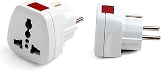 MK Adaptor 16A Triple Stem Adapter with Statement Bulb - 3 Pieces