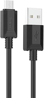 X73 - Charging And Data Transmittion Cable (2.4A -1M), USB-A To Micro-USB Plug, Compatible With Samsung Huawei Xiaomi Oppo - Black