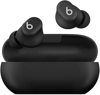 سماعة Beats Solo Buds - سماعات أذن بلوتوث لاسلكية | 18 ساعة عمر بطارية | متوافقة مع ابل واندرويد | ميكروفون مدمج - أسود مطفي