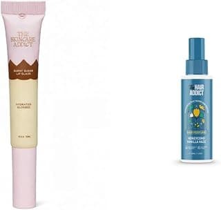 Lip Glaze Burnt Sugar 10ml + The Hair Addict Hair Perfume Honeycomb Vanilla Haze 50ml Bundle