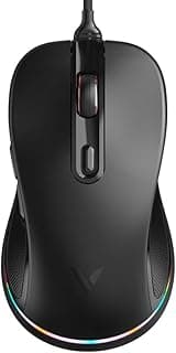ماوس جيمنج سلكي مريح رابو V260PRO - تقنية IMMORTAL BUTTON - إضاءة RGB