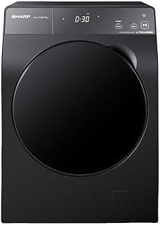 K-PRO Washing Machine Fully Automatic 11 Kg-7 Kg Dryer J-Tech Inverter, 1400 RPM, Plasma Cluster, Add Laundry Steam, Hygiene, Japanese Technology Dark Grey ES-DP114KLE-G
