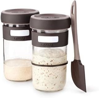 Lekue Sourdough Starter Kit -Brown