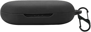 Silicone Case for Soundcore AeroFit Bluetooth Headphones, Protective Case Cover for Anker Soundcore AeroFit (Black)