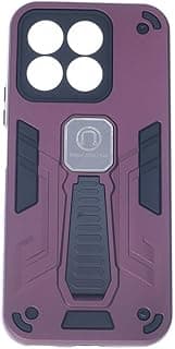 Dual Layer Protective Shockproof Hard Armor Cover with 360 Rotating Finger,Ring Kickstand For Honor X8b - Purple