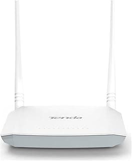 راوتر لاسلكي في دي اس ال 2 مع هوائي من تندا V300 VDSL2 - 300 ميجابايت الثانية، أبيض، نطاق ترددي مفرد