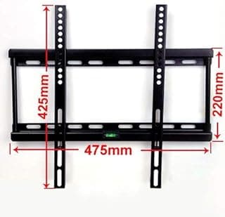 Flat TV Bracket Wall Mount Tilt For Samsung Sony 23-55 inch Plasma Led Lcd color Black