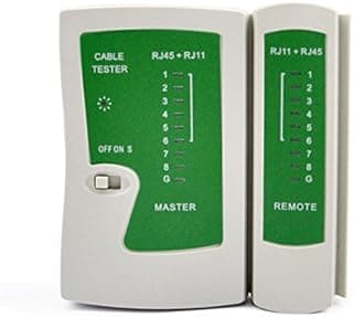 Generic RJ45 RJ11 Cat5 Cat6 LAN Cable Tester Handheld Network Cable Tester Wire Telephone Line Detector Tracker Tool kit