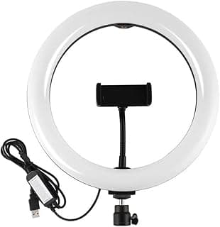 Ring Light MJ33 with Tripod, RGB LED, Soft Light, Dimmable, 360° Rotation, Ergonomic Design