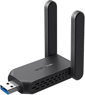 ميركوسيس MA32H، AC1300 ميجابت في الثانية، ثنائي النطاق، USB 3.0، محول واي فاي 5 USB عالي الطاقة