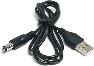 كيبل محول USB بتيار مستمر 5 فولت الى تيار [5 فولت] من ماي سوق ستور - قطعة واحدة - 2.5 × 5.5 ملم لهاتف ذكي
