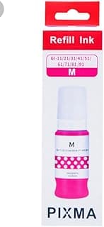 PIXMA Compatible Refill Ink for GI-11/21/31/41/51/61/71/81/91, Magenta, 70ml