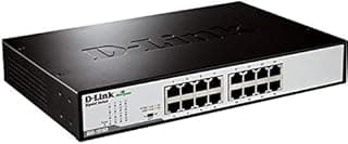سويتش شبكة نحاسي 16 منفذ جيجابت (DGS-1016D)