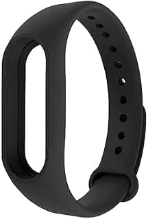 OcioDual Silicone Replacement Strap Compatible with Xiaomi Mi Smart Band 3 4 Purple Soft Strap Anti-lost Replacement