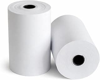 Cashier Receipts 5-Pieces, 7 cm x 9 cm Size, 55 meter Roll Length