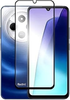 Screen Protector for Xiaomi Redmi 14C 4G/Poco C75, Tempered Glass Screen Saver Premium HD Protective, Scratch Resistant, NO-Bubble, 9H Hardness, Full Coverage Film