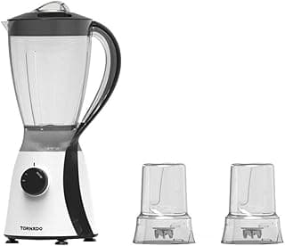 Electric Blender 600 Watt, 1.5 Liter, 2 Mills, Black TB-600/2-Black
