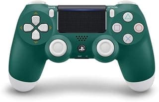 Third Party| Wireless Gaming Controller | Dual Vibration Gamepad with Ergonomic Grip | Compatible with PS4 Console & PC | Green White