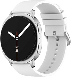 حزام رياضي لساعة سامسونج Galaxy Watch 8 (40mm 44mm/Galaxy Watch 8) Classic 46mm، حزام بديل سيليكون ناعم للرجال والنساء