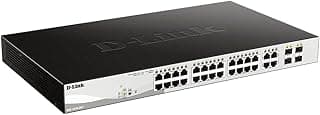 دي-لينك محول ذكي DGS-1210-28P 28 منفذ PoE جيجابت يتضمن 4 منافذ SFP كومبو
