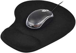 Generic Mouse Pad with Wrist Support (Black)
