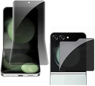 واقي شاشة خصوصية TPU لهاتف سامسونج Galaxy Z Flip 6 - ليس زجاج