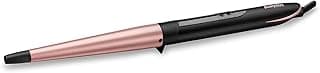 مكواة تجعيد الشعر أوتوماتيكية Rose Quartz، أسطوانة مخروطية 25 مم – 13 مم، تسخين فائق السرعة، 6 درجات حرارة حتى 210 درجة مئوية، خاصية الإغلاق التلقائي للأمان – C454E